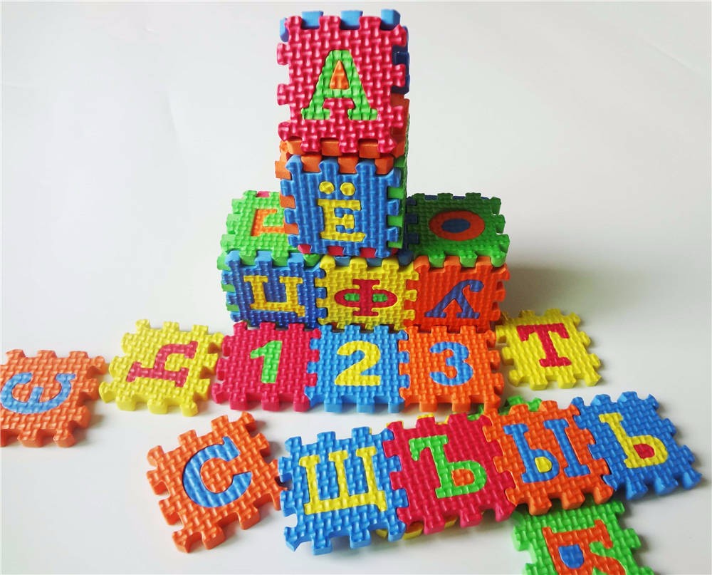 Mini alfombra de espuma EVA pa - Number Puzzle Foam reseña y precio