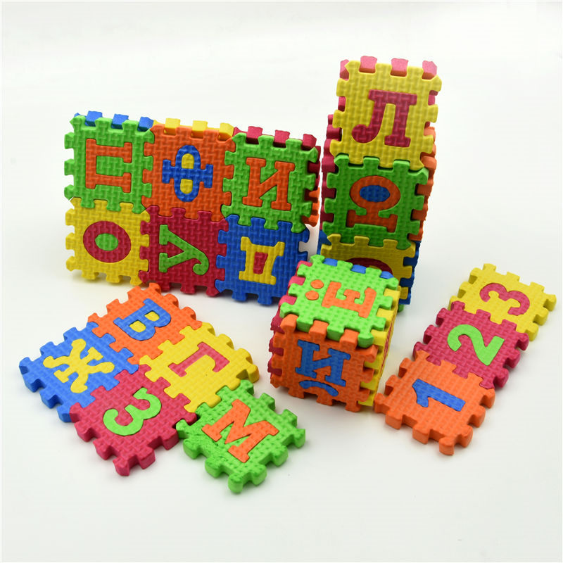 Mini alfombra de espuma EVA pa - Number Puzzle Foam reseña y precio