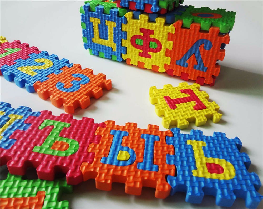 Mini alfombra de espuma EVA pa - Number Puzzle Foam reseña y precio