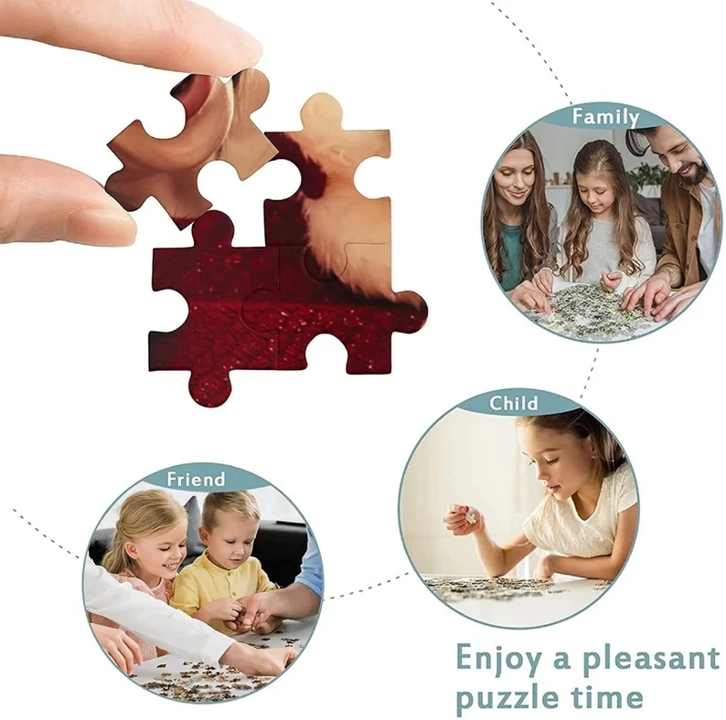 Rompecabezas de 500 piezas Hea - Kids Heaven Education reseña y precio