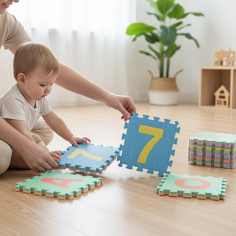 Tapete de Juego de Espuma PE N - Number Puzzle Foam reseña y precio