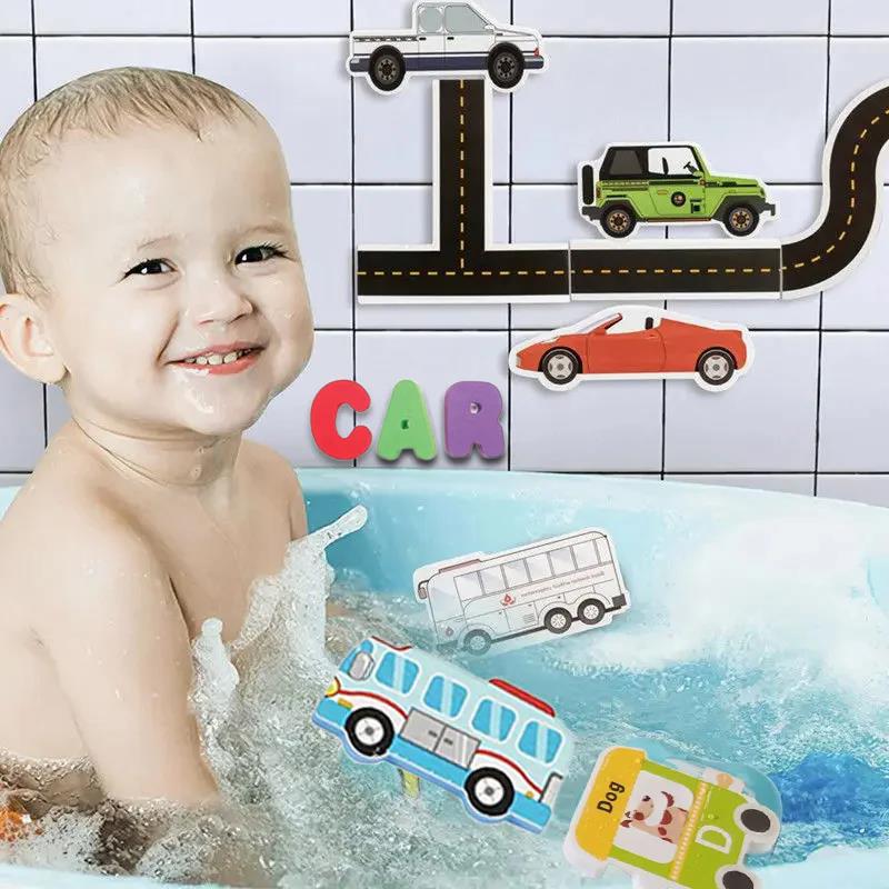 Juguetes de baño para bebé, ro - Number Puzzle Foam reseña y precio